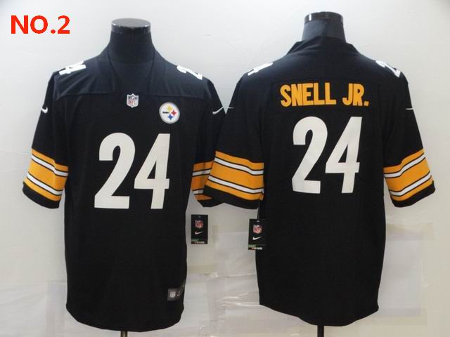 Cheap Men's Pittsburgh Steelers #24 Benny Snell JR Jerseys-29